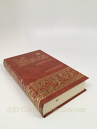 LATINOAMERICANA BIBLIA ESPANOL AND ENGLISH HARD COVER