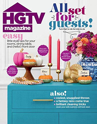 Book Cover HGTV Magazine