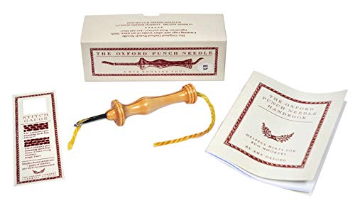 Oxford Wood Punch Needle Rug Hooking Tool #10 1/4" Fine