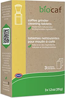 Urnex Full Circle Coffee Grinder Cleaning Tablets - 3 Single Use Packets - Coffee Grinder Cleaner Removes Coffee Residue and Oils