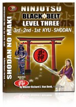 Ninjutsu Shodan Manual Level Three By Richard Van Donk (Manual 3 of 3)