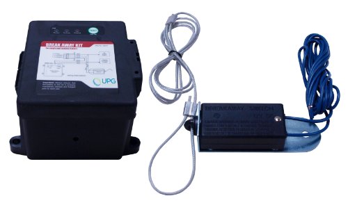 Universal Power Group (42914) Trailer Breakaway Kit - Side Load with LED Includes Switch - (12V 5Ah Battery & Charger Sold Separately)
