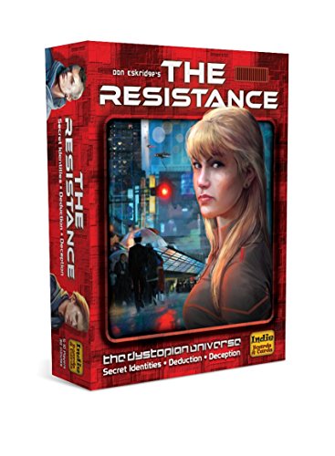 Book Cover The Resistance RES2IBC Board Game