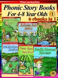 6 Phonic Story Books For 4-8 Year Olds Collection 1 (6 Ebooks In 1: Books 01 to 06) For Kids (Phonic Ebooks: Childrens Picture Book (Peekaboo: Everyday Stories Collection))