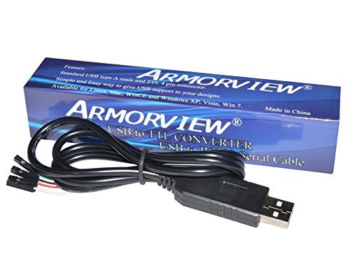 Book Cover Armorview PL2303HX USB to TTL to UART COM Cable Module Converter