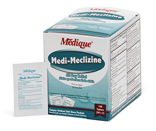 Medique 47933 Medi-Meclizine, 100 Tablets , White