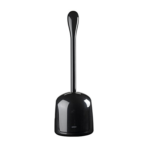 Book Cover OXO Good Grips Hideaway Compact Toilet Brush - Black