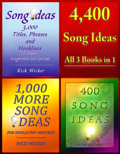 4,400 Song Ideas: All 3 Books in 1