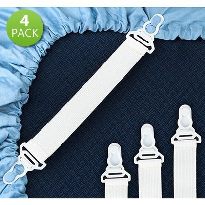 Book Cover Dragonpad Bed Sheet Grippers Set of 4