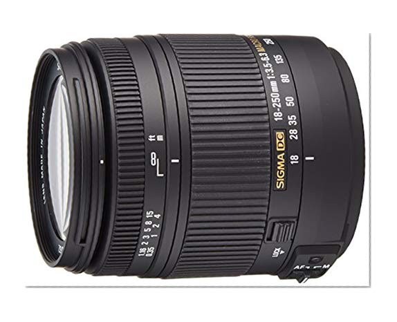 Sigma Objectif Macro 18-250 mm F3,5-6,3 DC OS HSM - Monture Canon