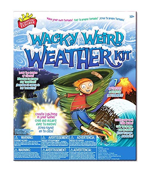Book Cover Scientific Explorer Wacky Weird Weather Kit