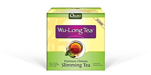 Book Cover Premium Chinese Slimming WuLong Tea - Highly Concentrated All-Natural WuYi Oolong for Weight Loss, Suppress Your Appetite, Diet, Detox and Anti-Acne Benefits - 1 month supply with 60 tea bags