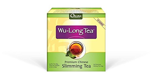 Premium Chinese Slimming WuLong Tea - Highly Concentrated All-Natural WuYi Oolong for Weight Loss, Suppress Your Appetite, Diet, Detox and Anti-Acne Benefits - 1 month supply with 60 tea bags