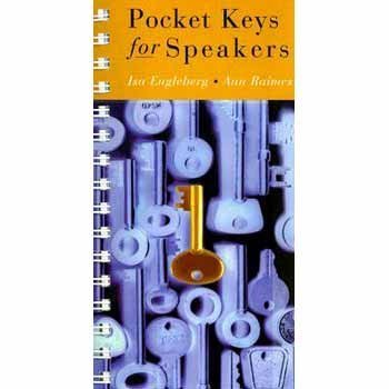 Pocket Keys For Speakers by Engleberg, Isa N. / Raimes, Ann published by Houghton Mifflin College Div 2003-05-27 Paperback
