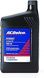Book Cover ACDelco 10-4034 Dexron LS 75W-90 Gear Oil - 32 oz