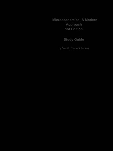 Microeconomics, A Modern Approach