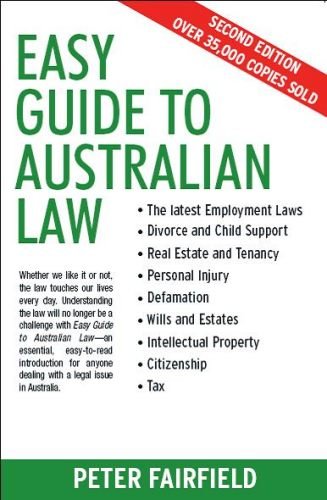 Easy Guide to Australian Law - Revised Edition