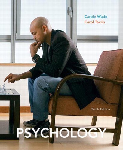 By Carole Wade, Carol Tavris: Psychology (10th Edition) Tenth (10th) Edition