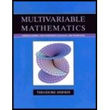 Multivariable Mathematics (05) by Shifrin, Theodore [Hardcover (2004)]