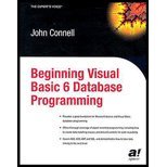 Beginning Visual BASIC 6 Database Programming (REV 03) by Connell, John [Paperback (2003)]