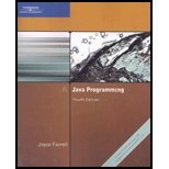 Java Programming (4th, 08) by Farrell, Joyce [Paperback (2007)]