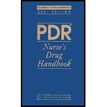 2001 PDR Nurse's Drug Handbook (2001 Edition) (01) by Woods, Adrienne L - Spratto, George R [Paperback (2000)]