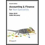 Accounting & Finance for Non-Specialists (7th, 11) by Atrill, Peter - McLaney, Eddie [Paperback (2011)]