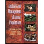 Analysis & Management of Animal Populations (02) by Williams, Byron K - Nichols, James D - Conroy, Michael J [Hardcover (2002)]