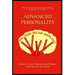 Advanced Personality (98) by Barone, David F [Paperback (2004)]