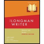Longman Writer- Rhet, Concise-MLA Update (7th, 09) by Nadell, Judith - Langan, John A - Comodromos, Eliza A [Paperback (2009)]