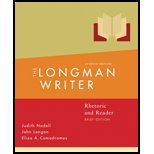 Longman Writer- Rhet -Brief MLA Update (7th, 09) by Nadell, Judith - Langan, John A - Comodromos, Eliza A [Paperback (2009)]
