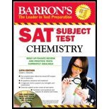 Barron's Sat Subj Test- Chemistry (10th, 10) by MA, Joseph A Mascetta [Paperback (2010)]