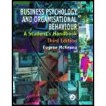 Business Psychology & Organisational Behaviour (3rd, 00) by McKenna, Eugene [Paperback (2000)]