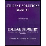 College Geometry - Student Solution Manual (2nd, 08) by Musser, Gary L - Buls, Shirley [Paperback (2007)]