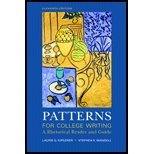 Patterns for College Writing, 09 MLA Update (11th, 10) by [Paperback (2009)]