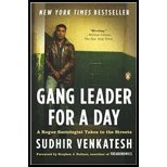 Gang Leader for a Day (08) by [Paperback (2008)]