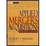 Applied Mergers & Acquisitions, University Edition (04) by [Paperback (2004)]