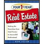 Your First Year in Real Estate (01) by Zeller, Dirk [Paperback (2001)]