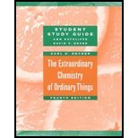 Extraordinary Chemistry of Ordinary Things (Study Guide) (4th, 03) by [Paperback (2003)]