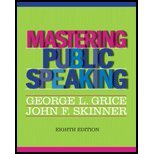 Mastering Public Speaking (8th, 13) by [Paperback (2012)]