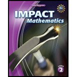 Impact Mathematics- Algebra & More, Course 2 (09) by McGraw-Hill [Hardcover (2008)]