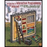 Introduction to Interactive Programming on the Internet Using HTML & Javascript (01) by [Paperback (2000)]