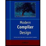 Modern Compiler Design (00) by [Paperback (2000)]