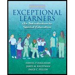 Exceptional Learners - Introduction to Special Education - Text Only (11th, 09) by Hallahan, Daniel P - Kauffman, James M - Pullen, Paige C [Hardcover (2008)]