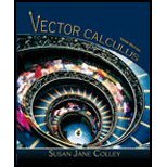 Vector Calculus -Text Only (3rd, 06) by Colley, Susan J [Hardcover (2005)]
