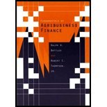 Fundamentals of Agribusiness Finance (00) by Battles, Ralph W - Jr, Robert C Thompson [Paperback (2000)]