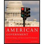 American Government - Political Change & Institutional Development (4th, 08) by Jillson, Cal [Paperback (2007)]