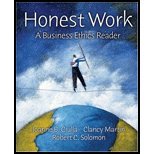 Honest Work - Business Ethics Reader (07) by Ciulla, Joanne B - Martin, Clancy - Solomon, Robert C [Paperback (2006)]