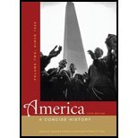 America- Concise History, Volume 2- Since 1865 (5th, 12) by Henretta, James A - Edwards, Rebecca - Self, Robert O [Paperback (2012)]