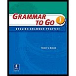 Grammar to Go 1 - English Grammar Practice (04) by [Paperback (2004)]